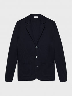 NAVY BLUE MERSINO FIRENZE JACKET