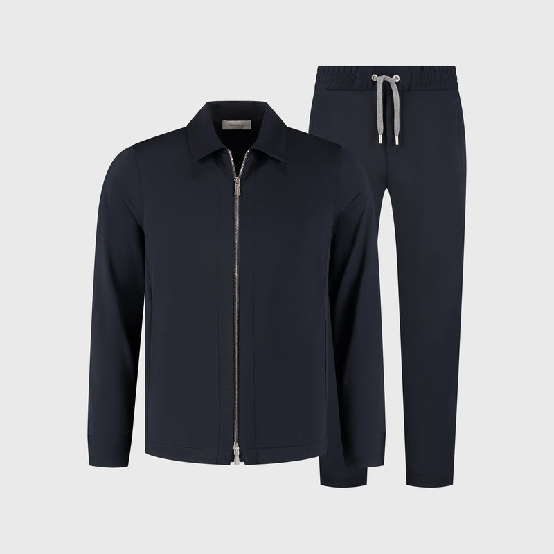 Mersino Navy Blue Firenze Smartwear Set