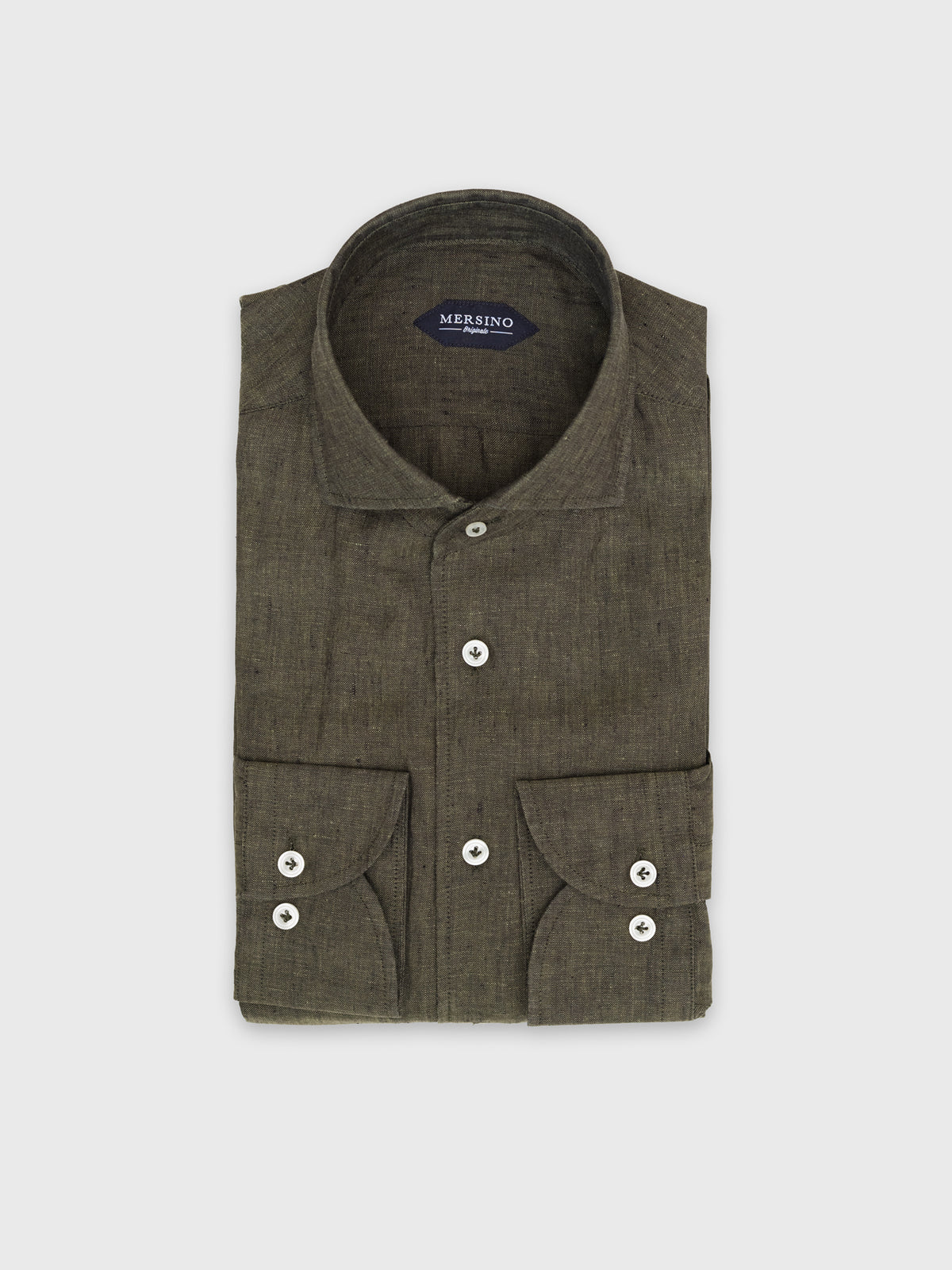 SUNSHINE＋CLOUD LINEN SHIRT CANCLINI Light Blue Linen Shirt By Canclini - Moneres
