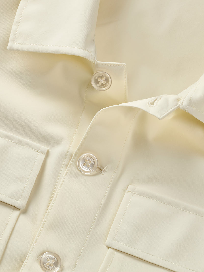 White Sand Milano Edition Stretch Nylon - High Performance Overshirt