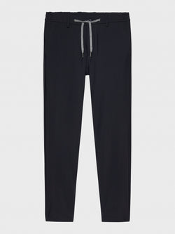 WINTER EDITION - NAVY BLUE DRAWSTRING TROUSERS - DESIGN IN ITALY